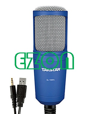 Large diaphragm condenser microphone