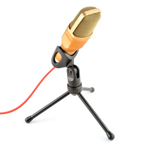 SF-666 condensor microphone Computer voice microphone with stand mobile phone singing bar profession