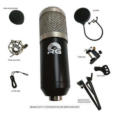 BM-800 Suit Condensor audio microphone