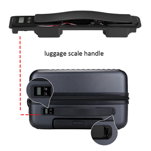 Luggage case digital scale pull handle with USB +cable