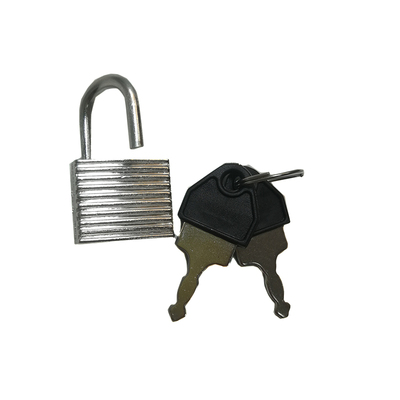 Fine embossed padlock with key