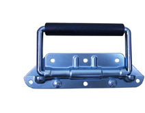 carry handle with spring inside in blue zinc plating F901F