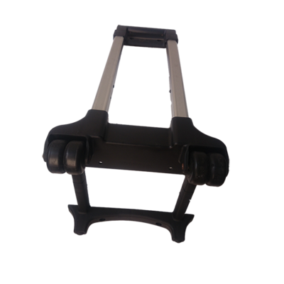 Aluminum tube with rack outer trolley handle for luggage case