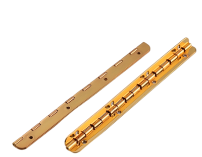 furniture hinge -gold 160mm/180mm/200mm x 10mm wide